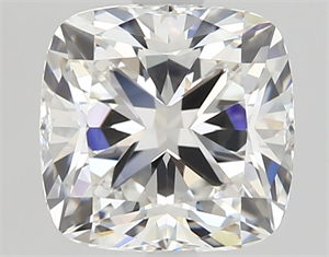 Foto Diamante Natural 1.54 quilates, Del cojín , Color F, claridad VS1 y certificado GIA de