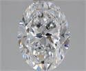 Natural Diamond 1.80 Carats, Oval with  Cut, D Color, VS1 Clarity and Certified by GIA