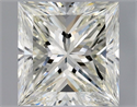Natural Diamond 1.02 Carats, Princess with  Cut, J Color, VS2 Clarity and Certified by GIA