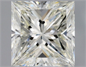 Natural Diamond 1.02 Carats, Princess with  Cut, J Color, VS2 Clarity and Certified by GIA