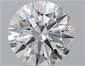 Natural Diamond 2.28 Carats, Round with Excellent Cut, F Color, VS2 Clarity and Certified by GIA