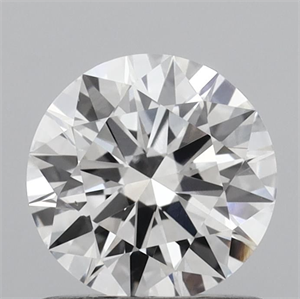 Picture of Lab Grown Diamond 0.88 Carats, Round with Excellent Cut, F Color, VVS2 Clarity and Certified by IGI