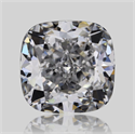 Natural Diamond 0.51 Carats, Cushion with  Cut, D Color, VS2 Clarity and Certified by GIA