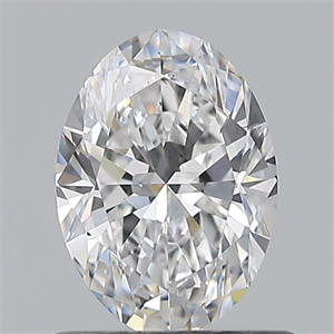Picture of Natural Diamond 0.70 Carats, Oval with  Cut, D Color, VS2 Clarity and Certified by GIA