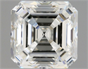 Natural Diamond 1.01 Carats, Asscher with  Cut, G Color, VVS1 Clarity and Certified by GIA
