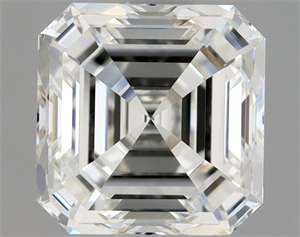 Foto Diamante Natural 1.01 quilates, Asscher , Color G, claridad VVS1 y certificado GIA de