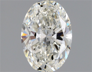 Foto Diamante Natural 0.70 quilates, Ovalado , Color H, claridad VS1 y certificado GIA de