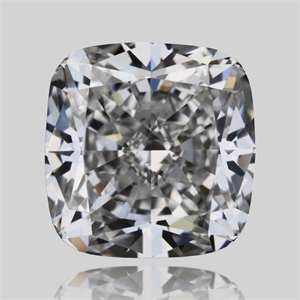 Foto Diamante Natural 0.90 quilates, Del cojín , Color F, claridad VVS2 y certificado GIA de