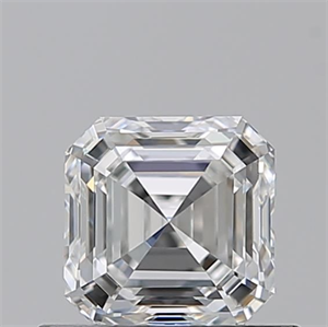 Picture of Natural Diamond 0.70 Carats, Asscher with  Cut, G Color, VS1 Clarity and Certified by GIA