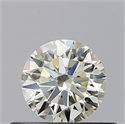 Diamante Natural 0.40 quilates, Redondo , Color N, claridad VS1 y certificado GIA
