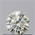 Diamante Natural 0.40 quilates, Redondo , Color N, claridad VS1 y certificado GIA