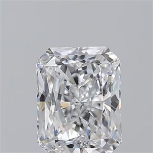 Picture of Natural Diamond 2.50 Carats, Radiant with  Cut, D Color, SI1 Clarity and Certified by GIA