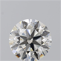 Natural Diamond 2.50 Carats, Round with Excellent Cut, J Color, VS2 Clarity and Certified by GIA