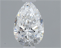 Diamante Natural 0.50 quilates, De pera , Color E, claridad VS1 y certificado GIA
