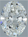 Natural Diamond 1.50 Carats, Oval with  Cut, G Color, SI2 Clarity and Certified by GIA