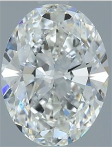 Picture of Natural Diamond 1.50 Carats, Oval with  Cut, G Color, SI2 Clarity and Certified by GIA