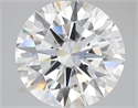 Del inventario de diamantes de laboratorio, 5.01 quilates, Redondo , Color E, claridad VVS2 y certificado IGI