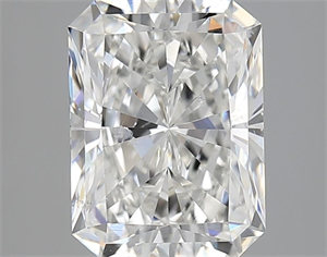 Foto Diamante Natural 2.50 quilates, Radiante , Color G, claridad SI2 y certificado GIA de