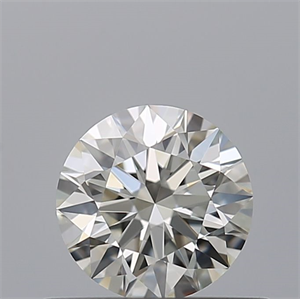 Picture of Natural Diamond 0.51 Carats, Round with Excellent Cut, H Color, VVS1 Clarity and Certified by IGI