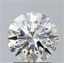 Diamante Natural 1.71 quilates, Redondo , Color H, claridad SI1 y certificado GIA