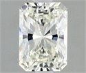 Natural Diamond 0.50 Carats, Radiant with  Cut, I Color, VVS1 Clarity and Certified by IGI