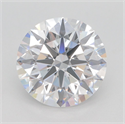 Lab Grown Diamond 3.09 Carats, Round with Excellent Cut, D Color, VVS1 Clarity and Certified by GIA