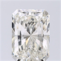 Natural Diamond 2.51 Carats, Radiant with  Cut, J Color, VS2 Clarity and Certified by GIA