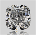 Natural Diamond 0.70 Carats, Cushion with  Cut, D Color, VVS1 Clarity and Certified by GIA
