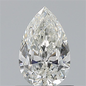 Picture of Natural Diamond 0.70 Carats, Pear with  Cut, H Color, VVS1 Clarity and Certified by GIA