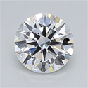 Del inventario de diamantes de laboratorio, 1.01 quilates, Redondo , Color D, claridad VS1 y certificado IGI