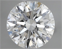 Natural Diamond 0.70 Carats, Round with Excellent Cut, F Color, SI2 Clarity and Certified by GIA