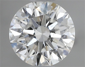 Picture of Natural Diamond 0.70 Carats, Round with Excellent Cut, F Color, SI2 Clarity and Certified by GIA