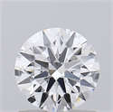 Lab Grown Diamond 0.81 Carats, Round with Ideal Cut, D Color, VVS1 Clarity and Certified by IGI