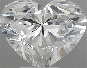 Picture of Natural Diamond 0.44 Carats, Heart with  Cut, G Color, VVS2 Clarity and Certified by IGI