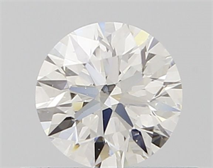Picture of Natural Diamond 0.40 Carats, Round with Excellent Cut, H Color, VS2 Clarity and Certified by GIA