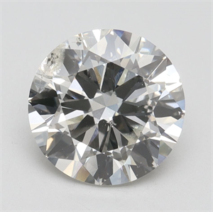 Picture of Lab Grown Diamond 3.00 Carats, Round with Excellent Cut, I Color, SI2 Clarity and Certified by IGI