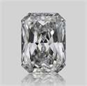 Natural Diamond 0.73 Carats, Radiant with  Cut, D Color, VVS2 Clarity and Certified by GIA