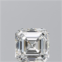Natural Diamond 1.02 Carats, Asscher with  Cut, G Color, VS2 Clarity and Certified by GIA