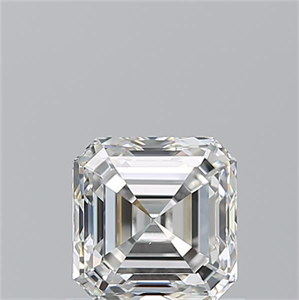 Picture of Natural Diamond 1.02 Carats, Asscher with  Cut, G Color, VS2 Clarity and Certified by GIA