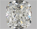 Natural Diamond 0.91 Carats, Cushion with  Cut, I Color, VVS2 Clarity and Certified by GIA
