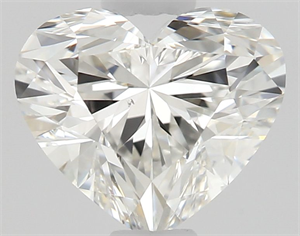 Picture of Natural Diamond 0.50 Carats, Heart with  Cut, H Color, VS2 Clarity and Certified by GIA