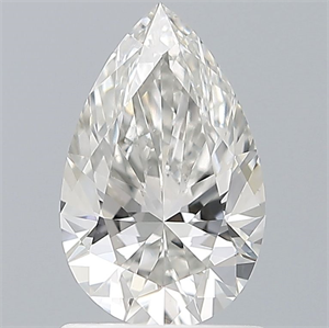 Picture of Natural Diamond 1.01 Carats, Pear with  Cut, G Color, VS2 Clarity and Certified by IGI