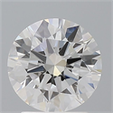 Lab Grown Diamond 2.03 Carats, Round with Ideal Cut, E Color, VVS2 Clarity and Certified by IGI