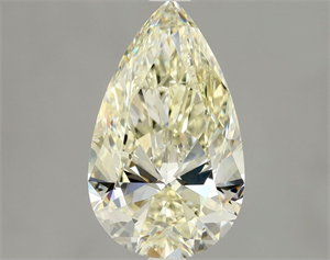 Picture of Natural Diamond 1.71 Carats, Pear with  Cut, L Color, SI1 Clarity and Certified by GIA