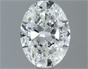 Natural Diamond 1.30 Carats, Oval with  Cut, F Color, VS1 Clarity and Certified by GIA