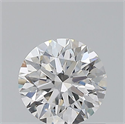 Natural Diamond 0.75 Carats, Round with Excellent Cut, F Color, VS1 Clarity and Certified by GIA