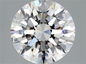 Picture of Natural Diamond 2.93 Carats, Round with Excellent Cut, D Color, VVS1 Clarity and Certified by GIA