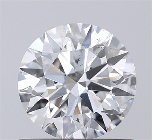 Foto Diamante Natural 0.80 quilates, Redondo , Color E, claridad SI2 y certificado GIA de