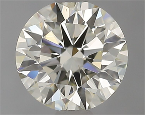 Picture of Natural Diamond 0.72 Carats, Round with Excellent Cut, I Color, VS2 Clarity and Certified by IGI