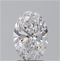 Diamante Natural 2.01 quilates, Ovalado , Color D, claridad VS2 y certificado GIA